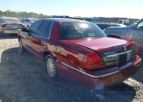 2007 Mercury Grand Marquis Ls из США, поврежденный, VIN 2MEFM75V37X637485